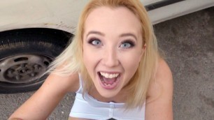 Samantha Rone is sucking the hard cock in POV - Porn Movies - 3Movs