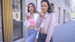 Anal-craving Sasha Sparrow and Daria love sharing a hard cock - Porn Movies - 3Movs